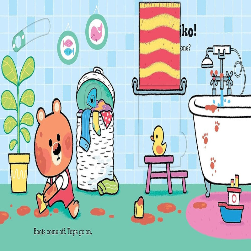 Uh-Oh, Niko Bathtime