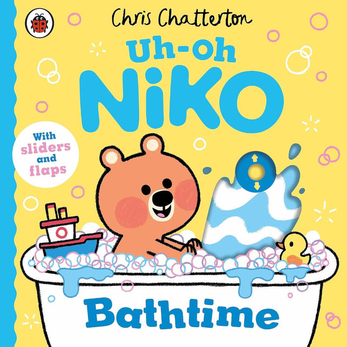 Uh-Oh, Niko Bathtime-Board Book-Prh-Toycra