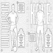 Ultimate Football Heroes : Team Kit Designer Coloring Book (Age : 6 Years+)
