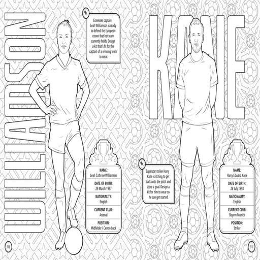 Ultimate Football Heroes : Team Kit Designer Coloring Book (Age : 6 Years+)