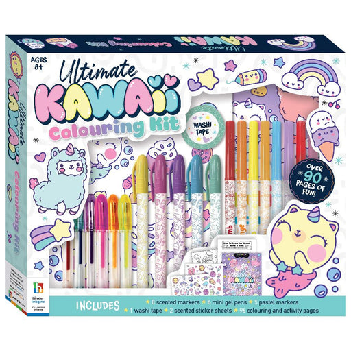 Ultimate Kawaii Colouring Kit-Arts & Crafts-SBC-Toycra