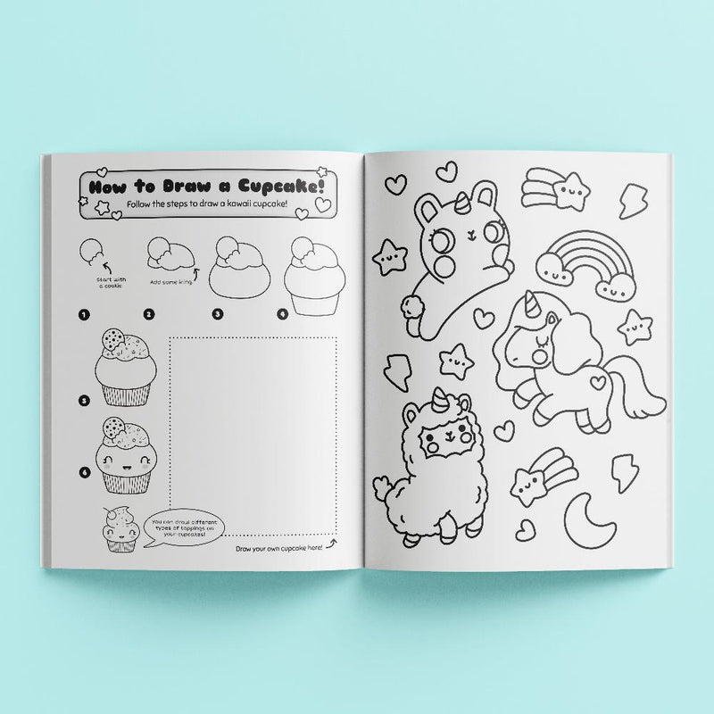 Ultimate Kawaii Colouring Kit