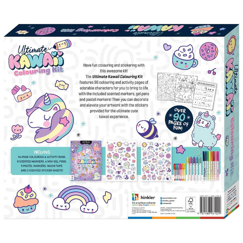 Ultimate Kawaii Colouring Kit