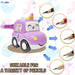 Unicorn Pencil Sharpener with Wheels-Stationery-Bright International-Toycra