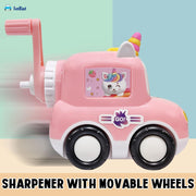 Unicorn Pencil Sharpener with Wheels
