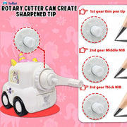 Unicorn Pencil Sharpener with Wheels