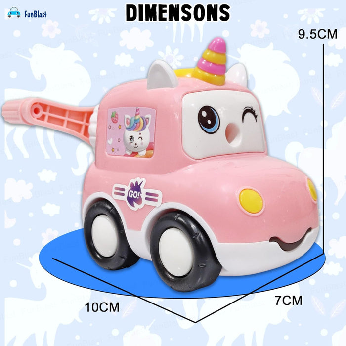 Unicorn Pencil Sharpener with Wheels-Stationery-Bright International-Toycra