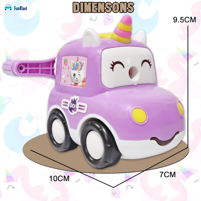 Unicorn Pencil Sharpener with Wheels-Stationery-Bright International-Toycra