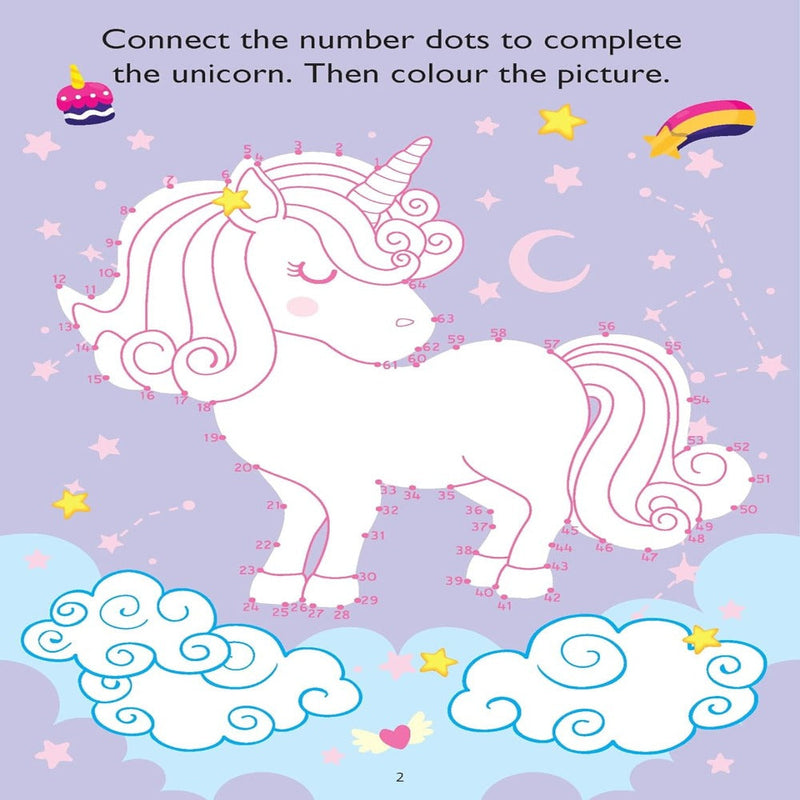 Unicorn Sticker And Activity Book
