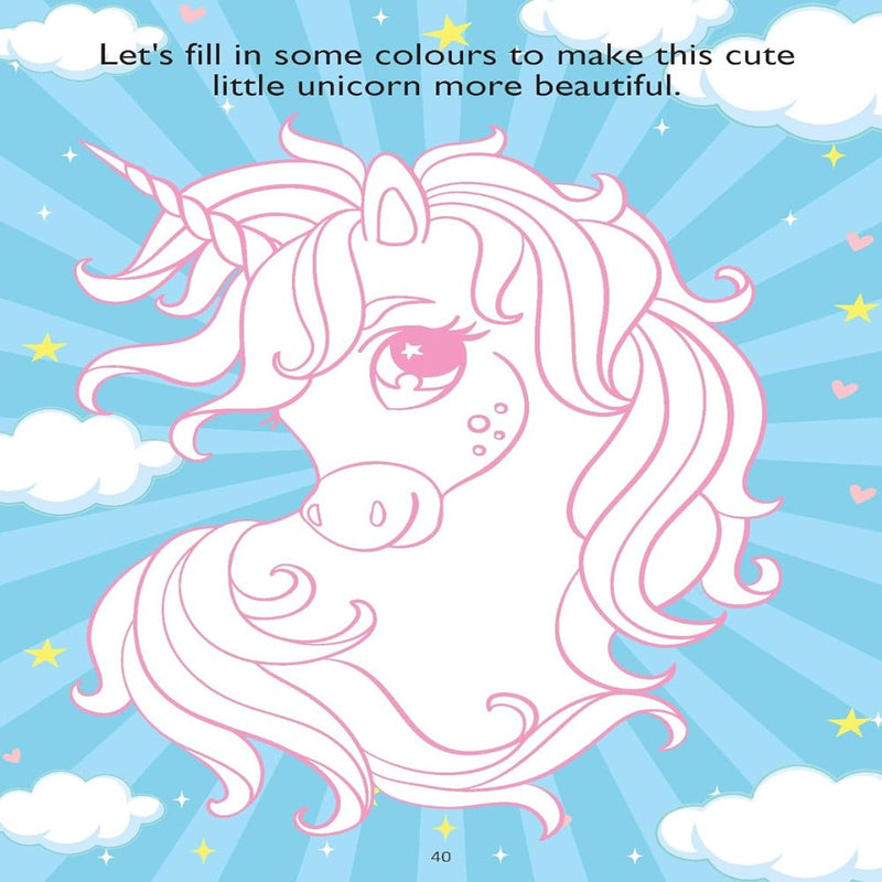 Unicorn Sticker And Activity Book
