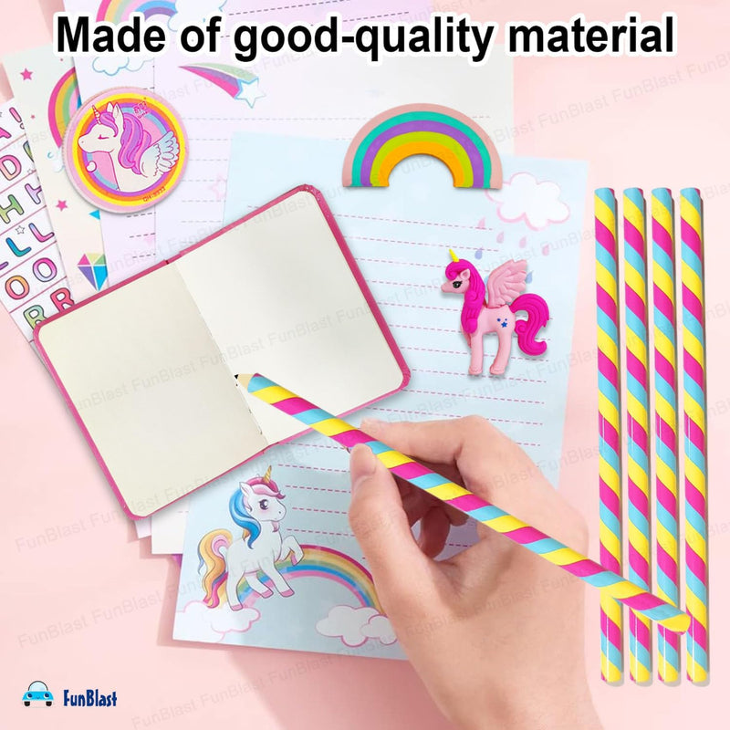 Unicorn Writing Stationery Set