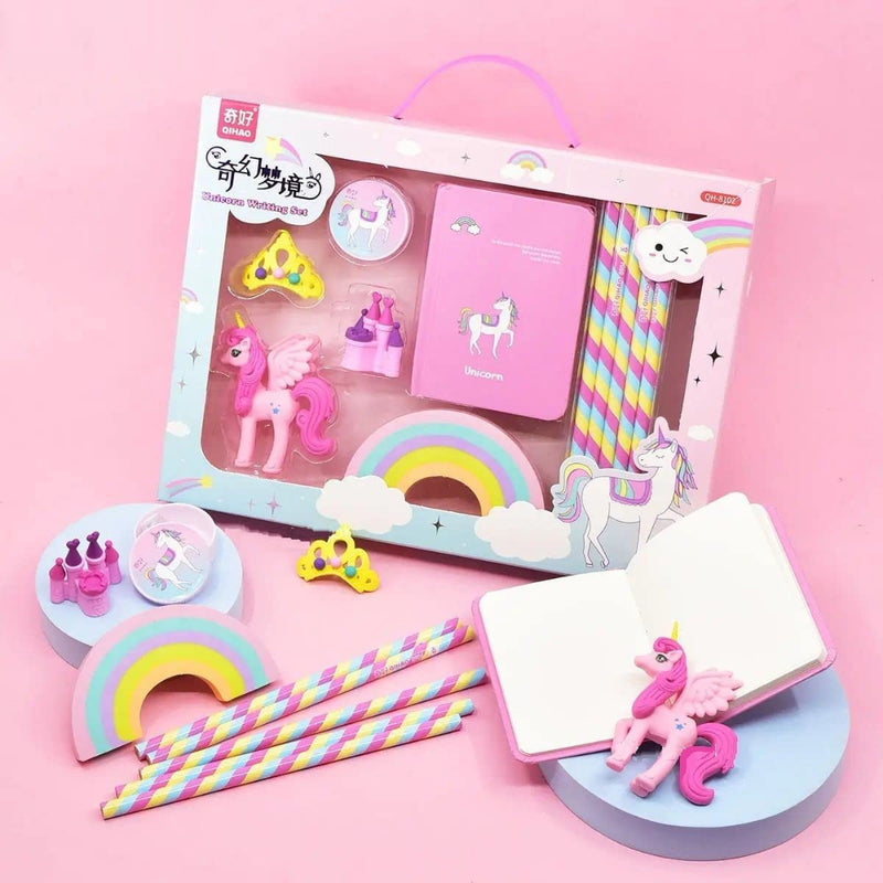 Unicorn Writing Stationery Set