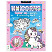 Unicorns Colour-Me Magnets & Colouring Book