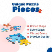 Unik Play Go Crazy Jigsaw Puzzle (180 Pieces Pack Of 2 Puzzles)