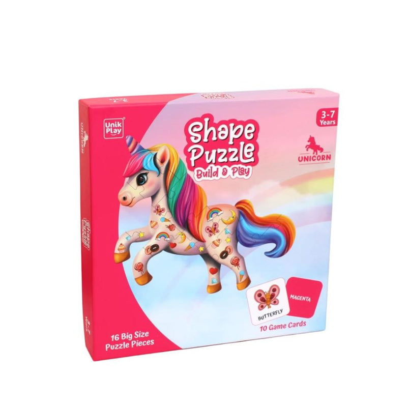 Unik play Shape Puzzle Game