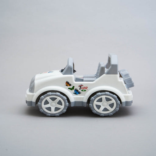 United Agencies Anam Thar Jeep Toy -White-Vehicles-United Agency-Toycra