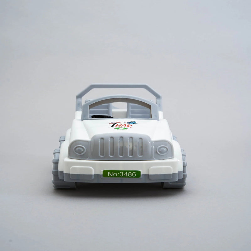 United Agencies Anam Thar Jeep Toy -White