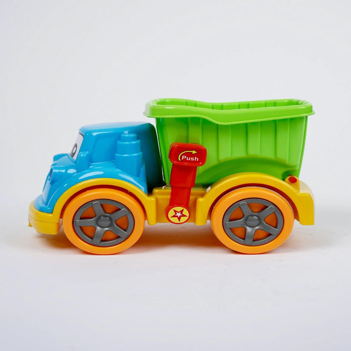 United Agencies Cartoon Dumper Friction Toy-Vehicles-United Agency-Toycra