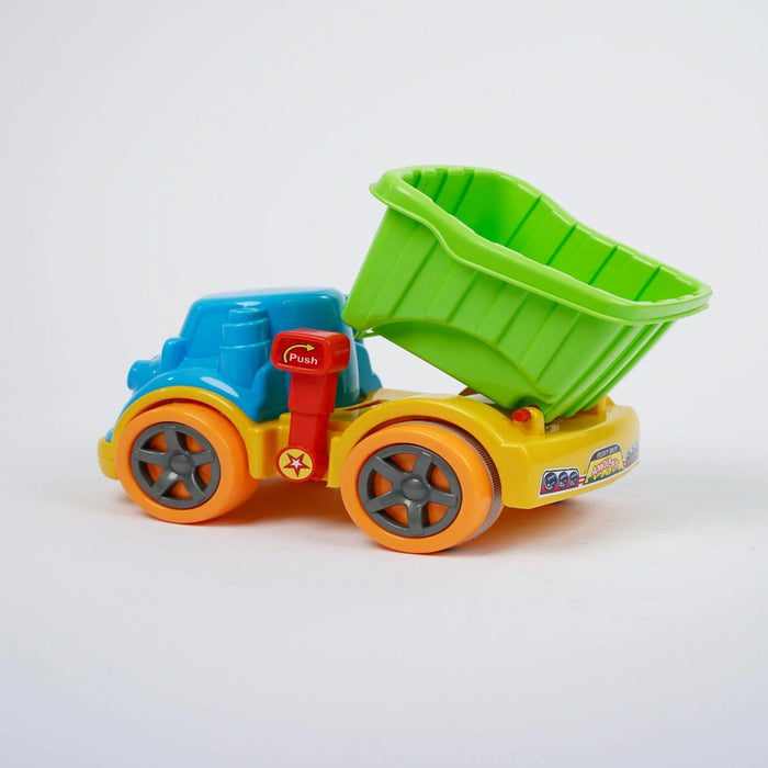 United Agencies Cartoon Dumper Friction Toy-Vehicles-United Agency-Toycra