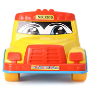 United Agencies Friction Powered Kiddie Bus- Color May Vary
