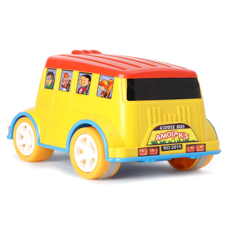 United Agencies Friction Powered Kiddie Bus- Color May Vary