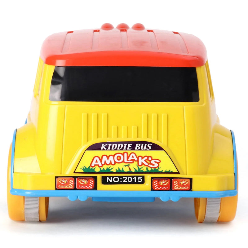 United Agencies Friction Powered Kiddie Bus- Color May Vary