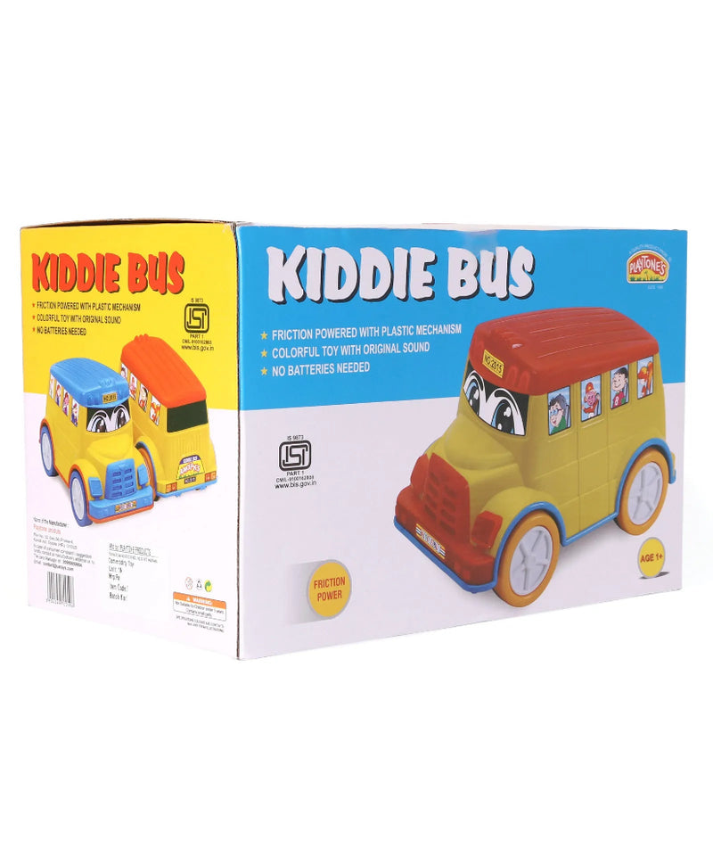 United Agencies Friction Powered Kiddie Bus- Color May Vary