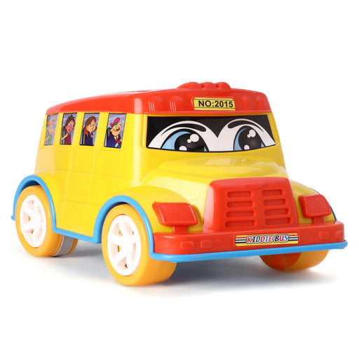 United Agencies Friction Powered Kiddie Bus- Color May Vary-Vehicles-United Agency-Toycra