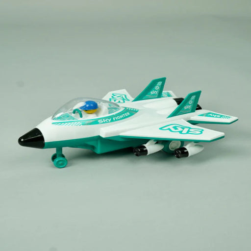 United Agencies Hindal Friction Powered Sky Fighter Plane-Vehicles-United Agency-Toycra