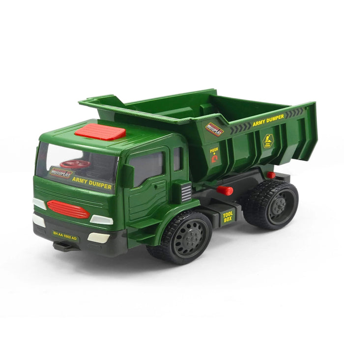 United Agencies Motoplay Army Dumper Truck-Vehicles-United Agency-Toycra