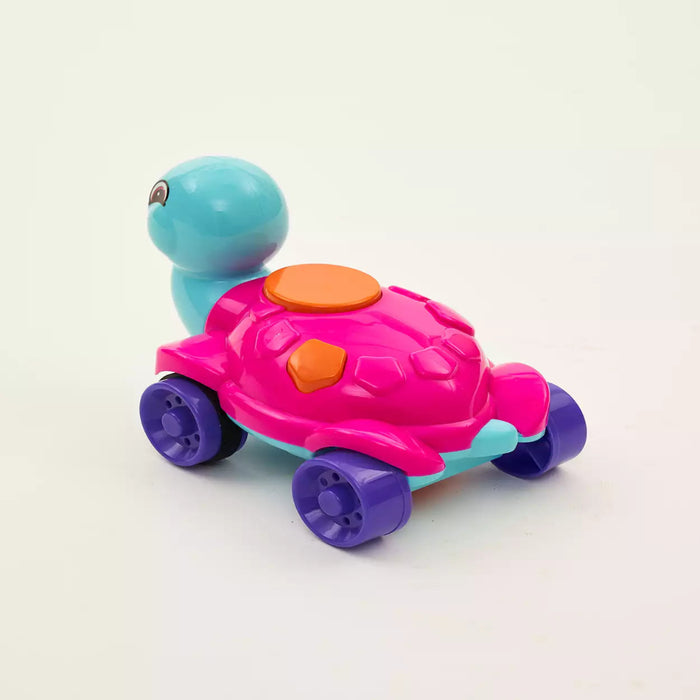 United Agencies Push N Go Tortoise -Multi Color-Active Play-United Agency-Toycra