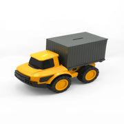 United Agencies Rambo Container – Friction-Powered Truck with Lock & Key Money Bank