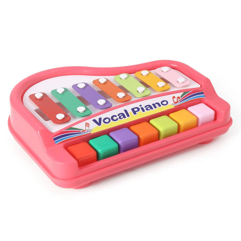 United Agencies Vocal Piano Toy -Pink