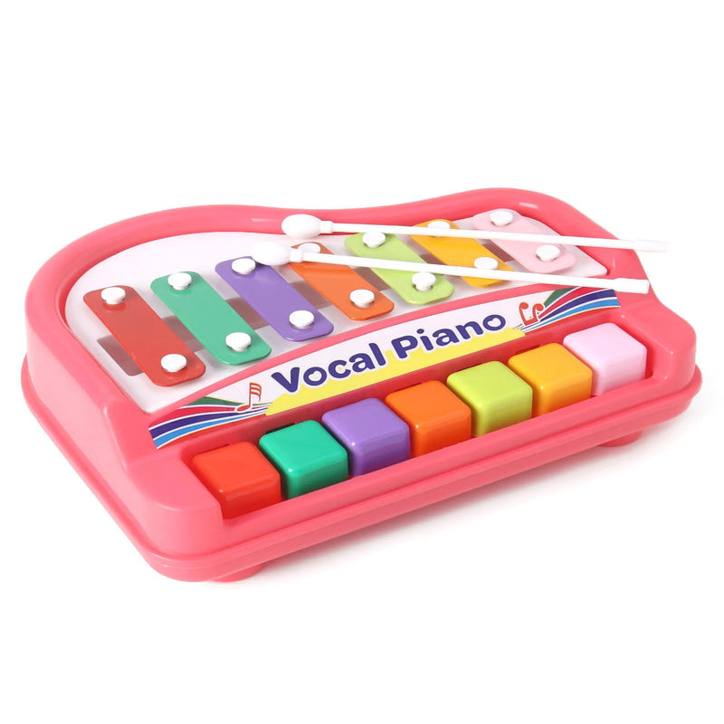 United Agencies Vocal Piano Toy -Pink