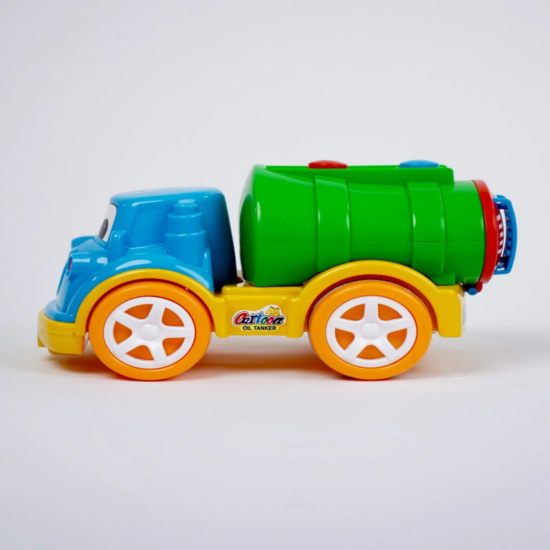 United Agency Cartoon Oil Tanker
