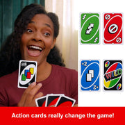 Uno Classic, Uno Liar’s & Uno Flip Side Card Game Combo