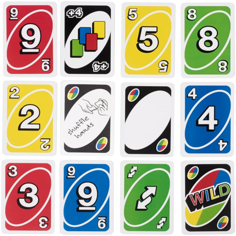 Uno Playing Card Game Classic-New