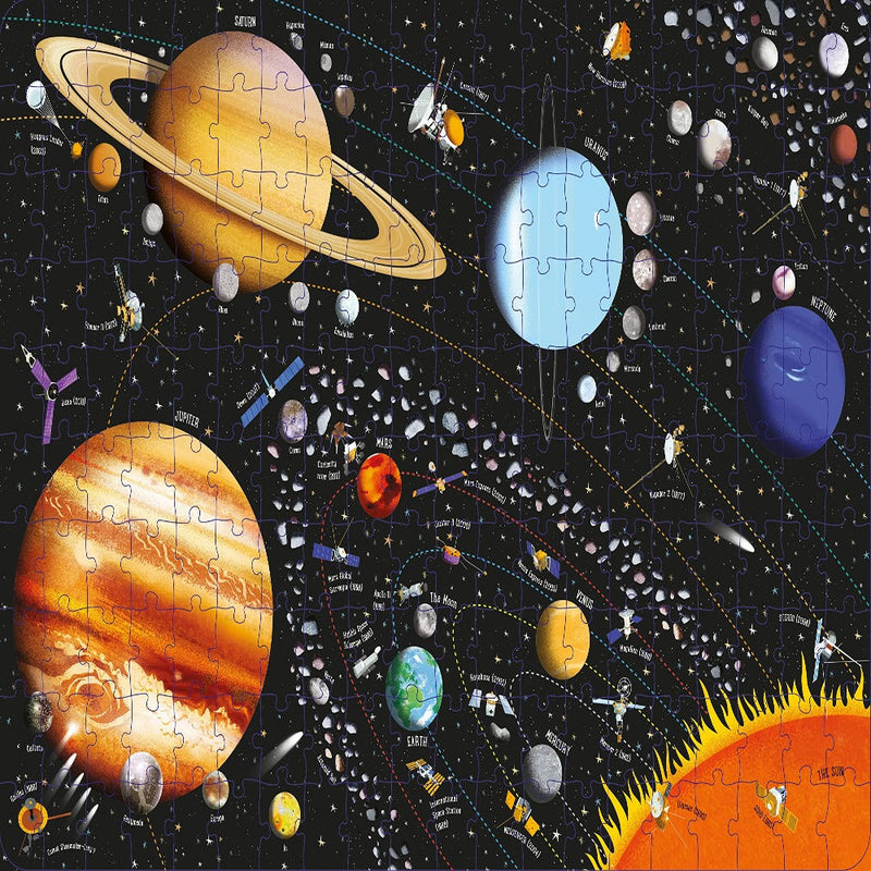 Usborne Book And Jigsaw Solar System ( 200 Pieces )