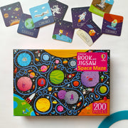 Usborne Book And Jigsaw Space Maze ( 200 Pieces )