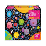 Usborne Book And Jigsaw Space Maze ( 200 Pieces )