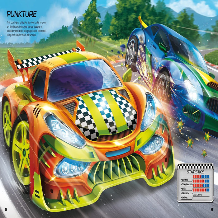 Usborne Build Your Own Super Cars-Sticker Book-Usb-Toycra