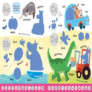 Usborne First Sticker Book abc