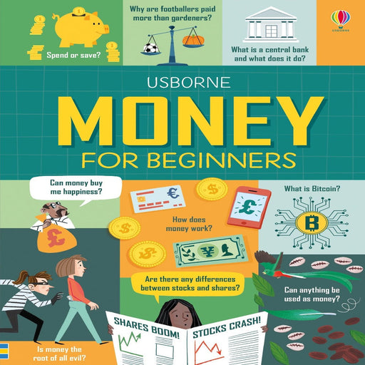 Usborne Money For Beginners-Encyclopedia-Usb-Toycra