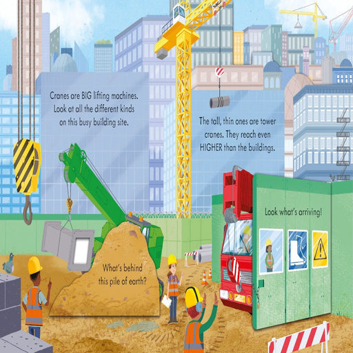 Usborne Peep Inside How A Crane Works