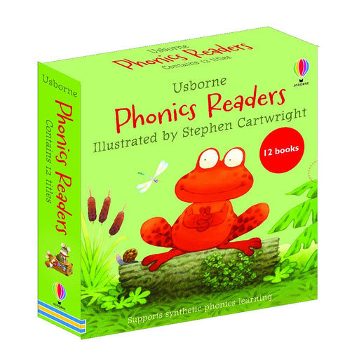 Usborne Phonics Readers Box Set-Story Books-Usb-Toycra