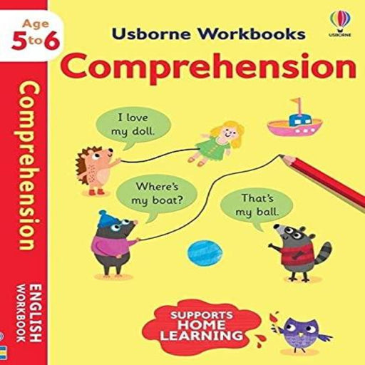 Usborne Workbooks Comprehension 5-6-Activity Books-Usb-Toycra