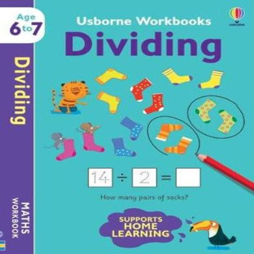 Usborne Workbooks Dividing 6-7-Activity Books-Usb-Toycra