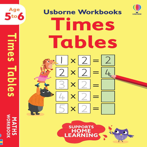 Usborne Workbooks Times Table ( Age : 5 to 6 )