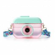 VHV Camera Shaped Water Bottle With Crossbody Strap - 400Ml