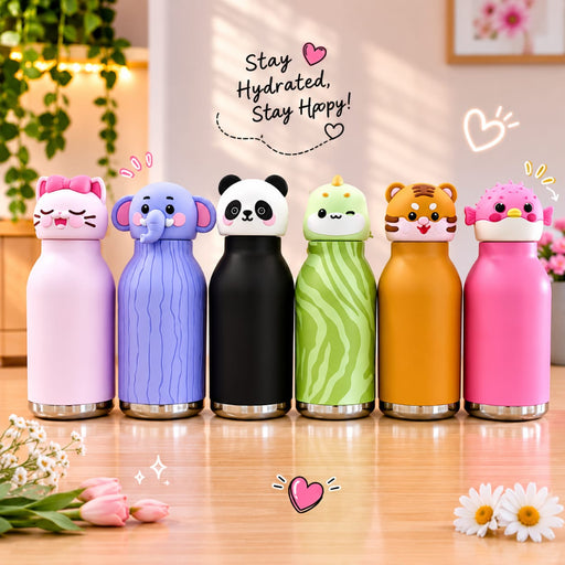 VHV ChicuTom Stainless Steel Animal Bottles - 480Ml